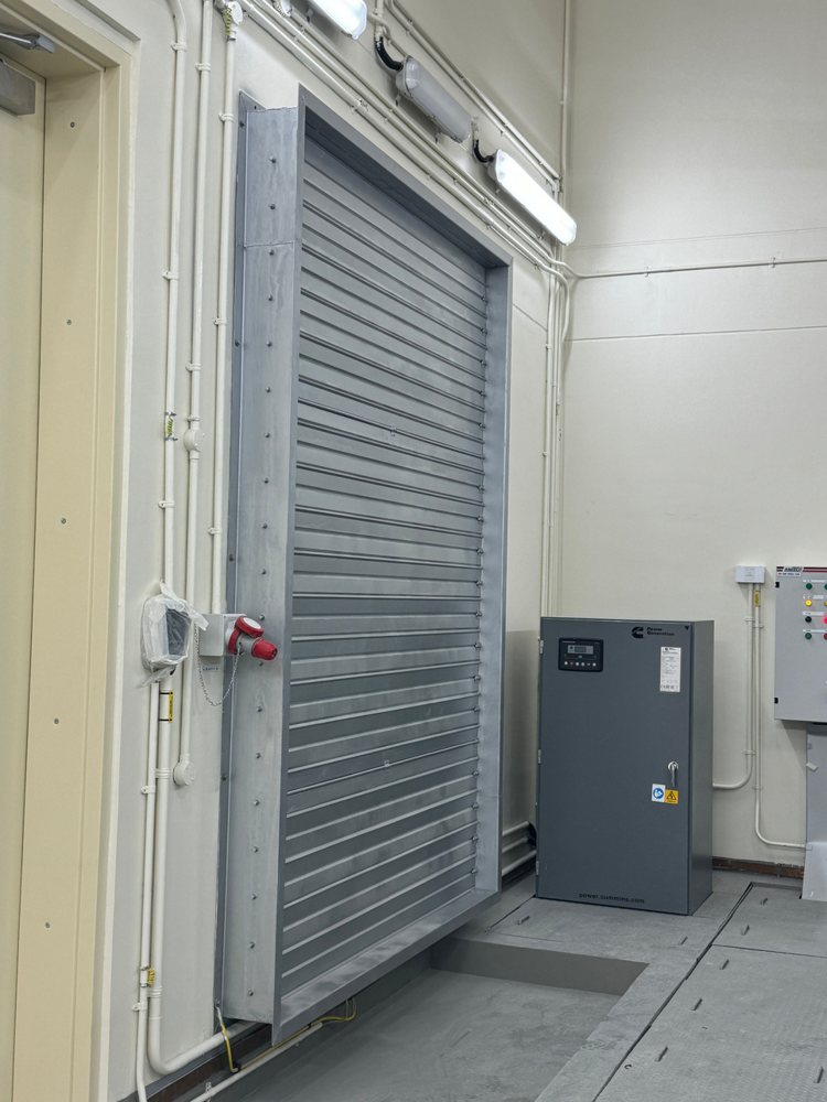 motorized dampers photograph from APE prequalification